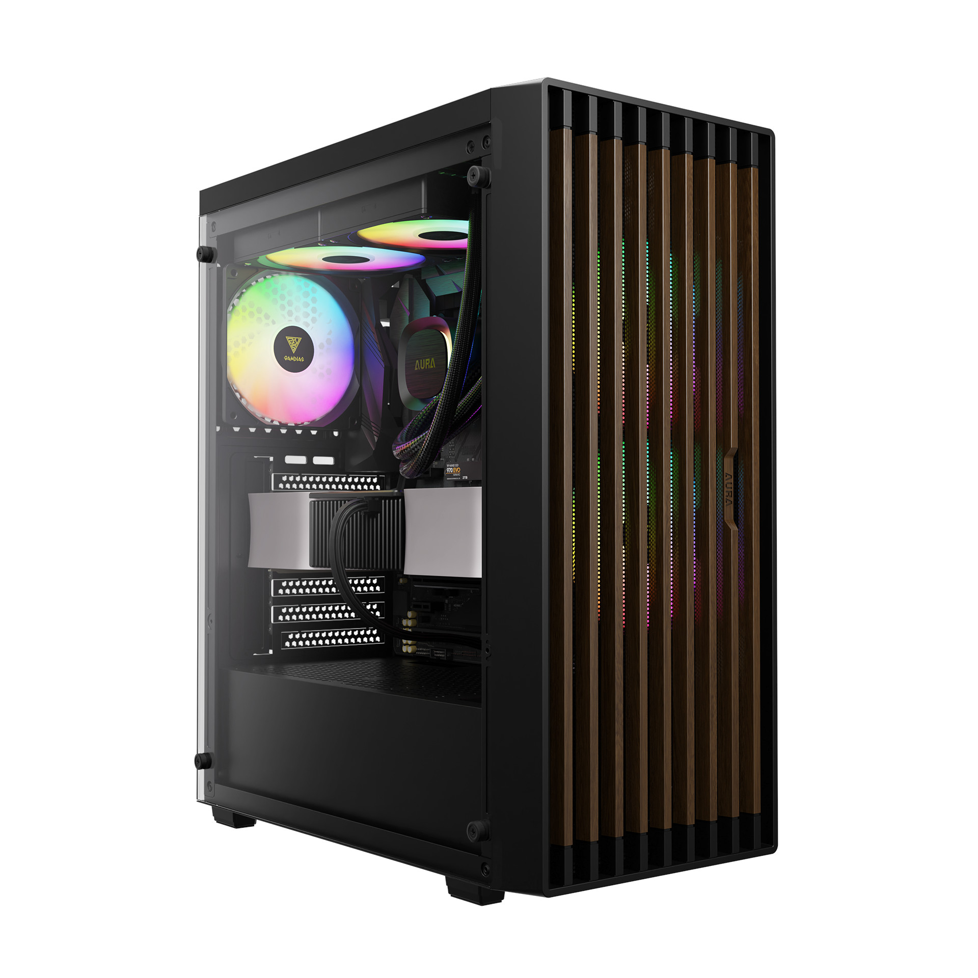 Gamdias - AURA-GC4-ELITE-ARGB -   