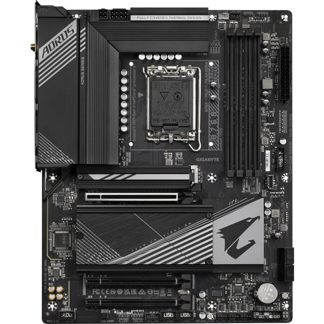 Gigabyte - B760-AORUS-ELITE-AX-DDR4 - התמונה להמחשה בלבד
