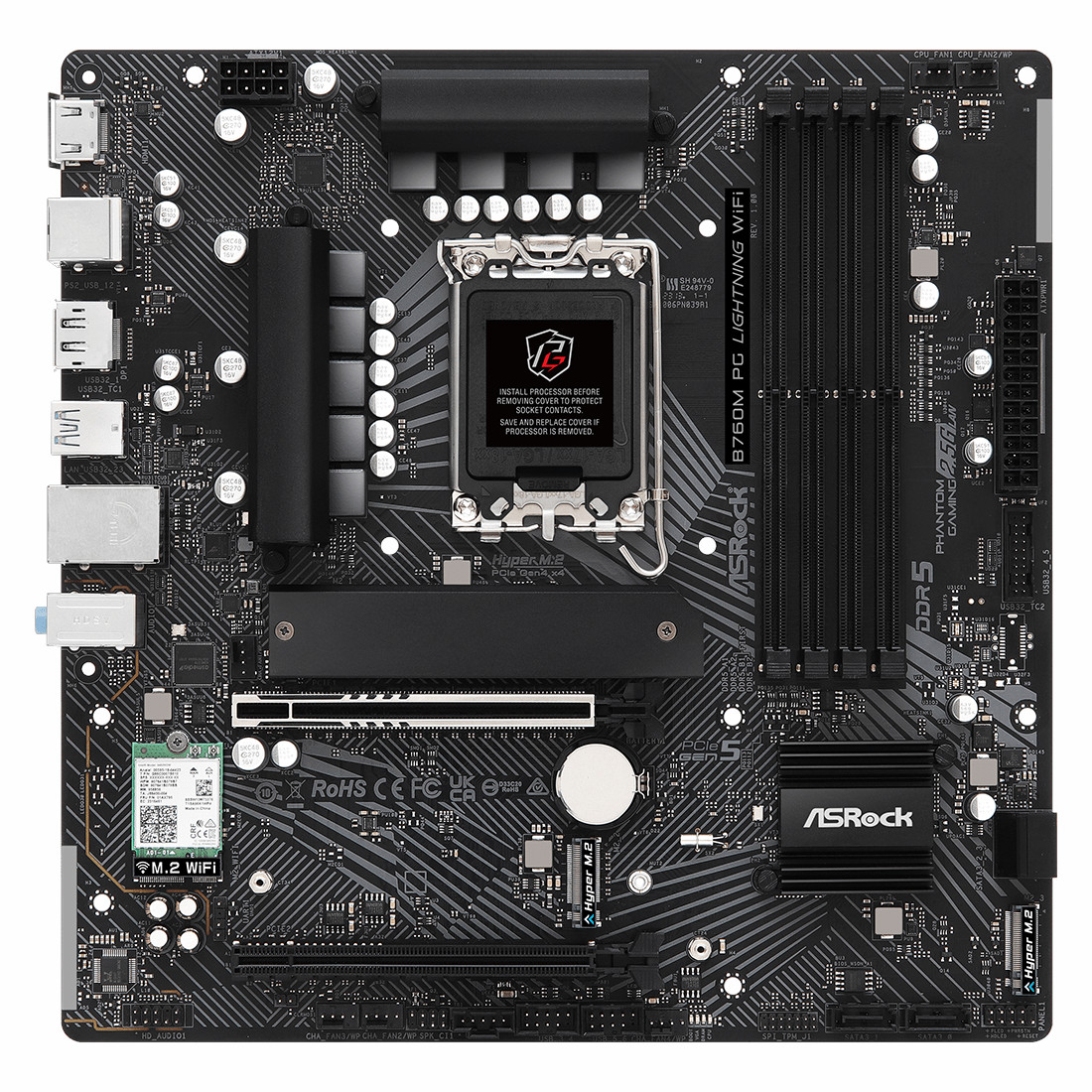 ASRock - B760M-PG-Lightning-WiFi -   