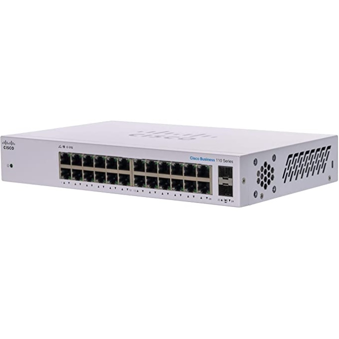 Cisco - CBS110-24T-EU - התמונה להמחשה בלבד
