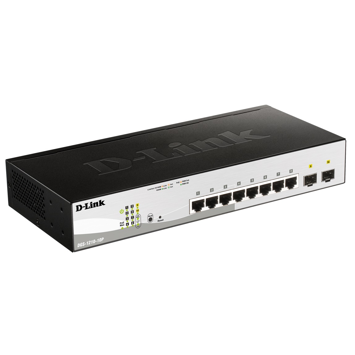 D-Link - DGS-1210-10 - התמונה להמחשה בלבד