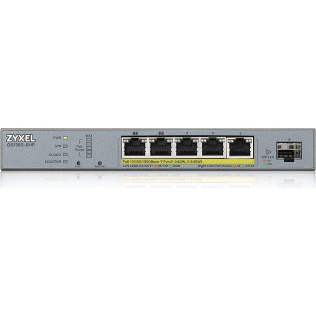 Zyxel - GS1350-6HP -   