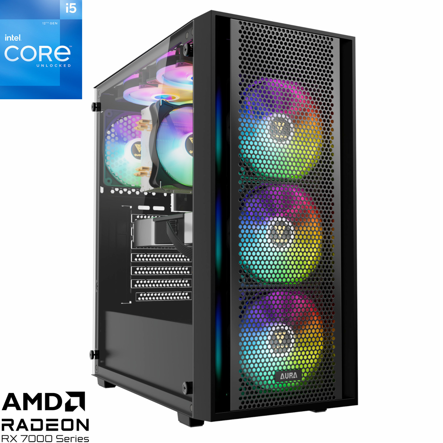 Plonter - Basic-I54-RX7800XT-32 - התמונה להמחשה בלבד