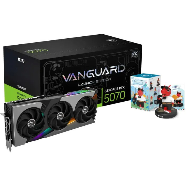 MSI - GeForce-RTX-5070-12G-VANGUARD-SOC-LAUNCH-EDITION -   