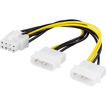 plonter - MOLEX2PCIeX8p - התמונה להמחשה בלבד