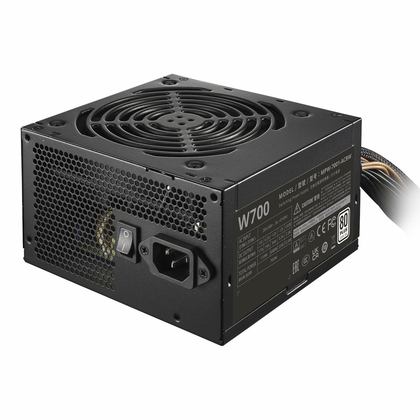 Coolermaster - MPW-7001-ACBW-BWO - התמונה להמחשה בלבד