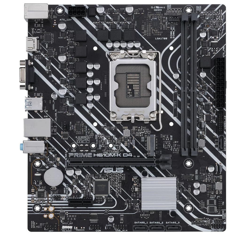 ASUS - PRIME-H610M-K-D4 -   