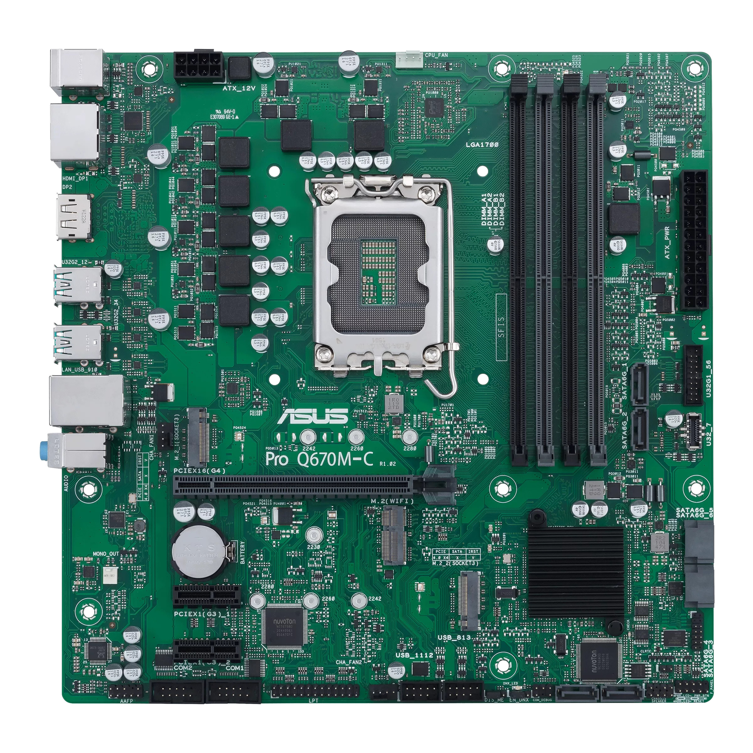 ASUS - PRIME-PRO-Q670M-C-CSM -   