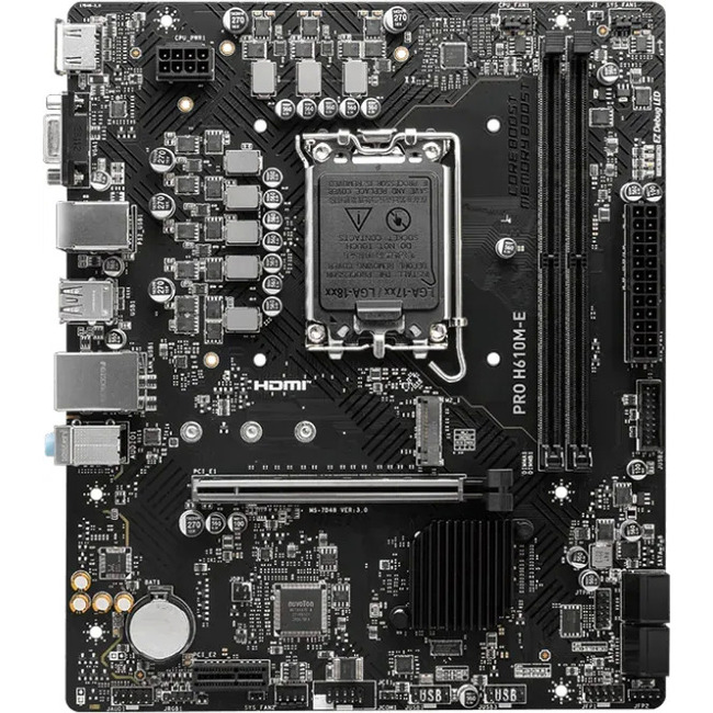 MSI - PRO-H610M-E -   