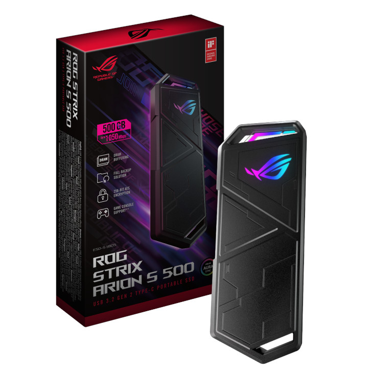 ASUS - ROG-Strix-Arion-S500 - התמונה להמחשה בלבד