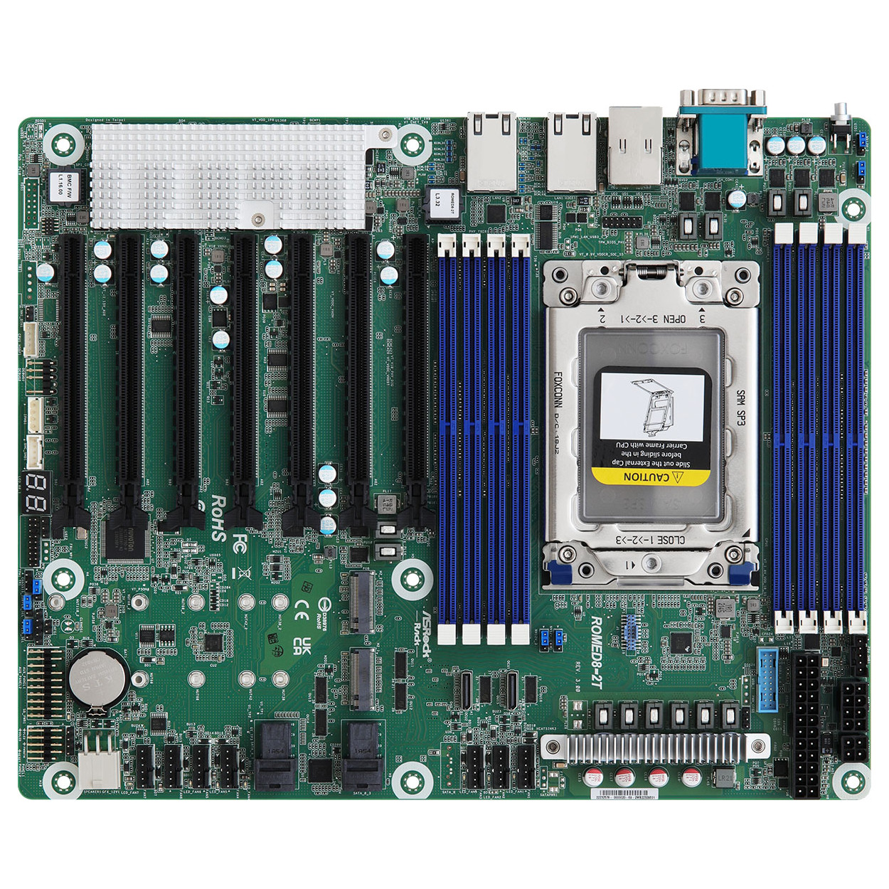 ASRock Rack - ROMED8-2T_BCM -   